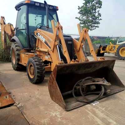 56KW turbocharged used CASE 580 tractor LOADER BACKHOE