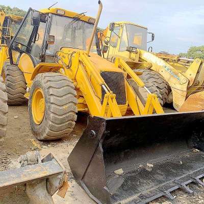 Used JCB 4CX tractor backhoe loader made in UK